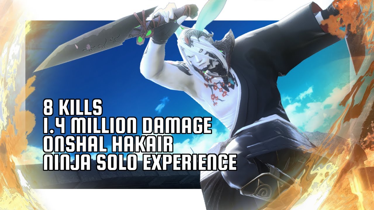FFXIV PVP Ninja Is The Best Tank To Play Solo.