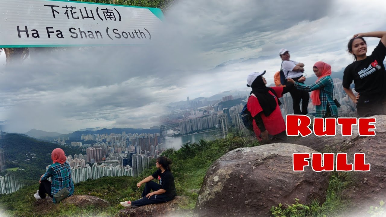 RUTE HA FA SHAN DARI TSUEN WAN HONGKONG || VLOG HONGKONG #hafashan #rutehafashan #hiking