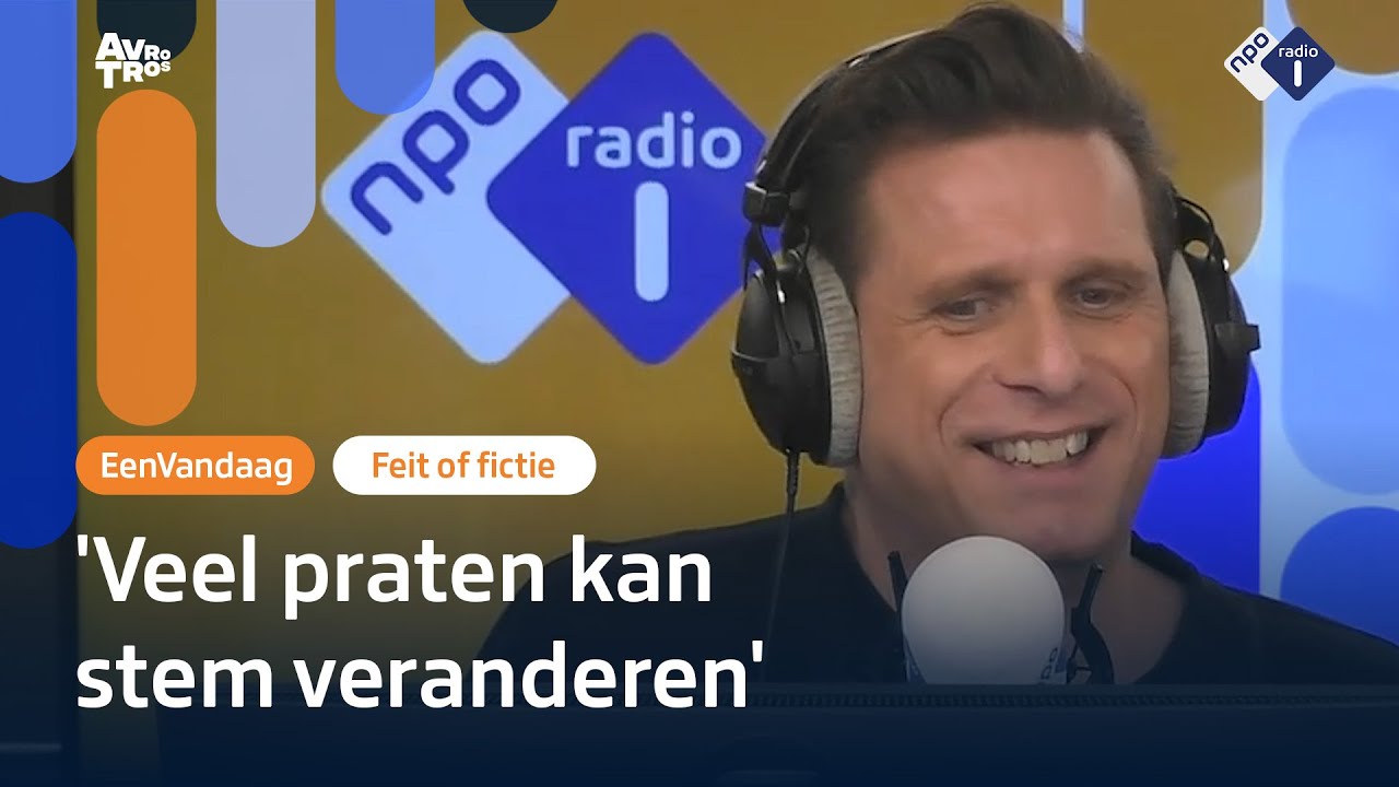 Kan teveel praten je stem blijvend veranderen? | Feit of Fictie | NPO Radio 1