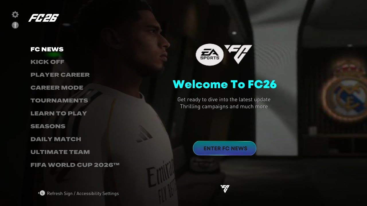 FC26 UPDATE! FIFA 16 MOBILE MOD FC26 AndroidOffline Save Career Full Tournament