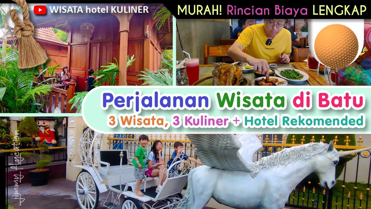 Liburan Murah di Batu Se Keluarga | Tour SERU Tapi MURAH | LENGKAP Rincian Biayanya