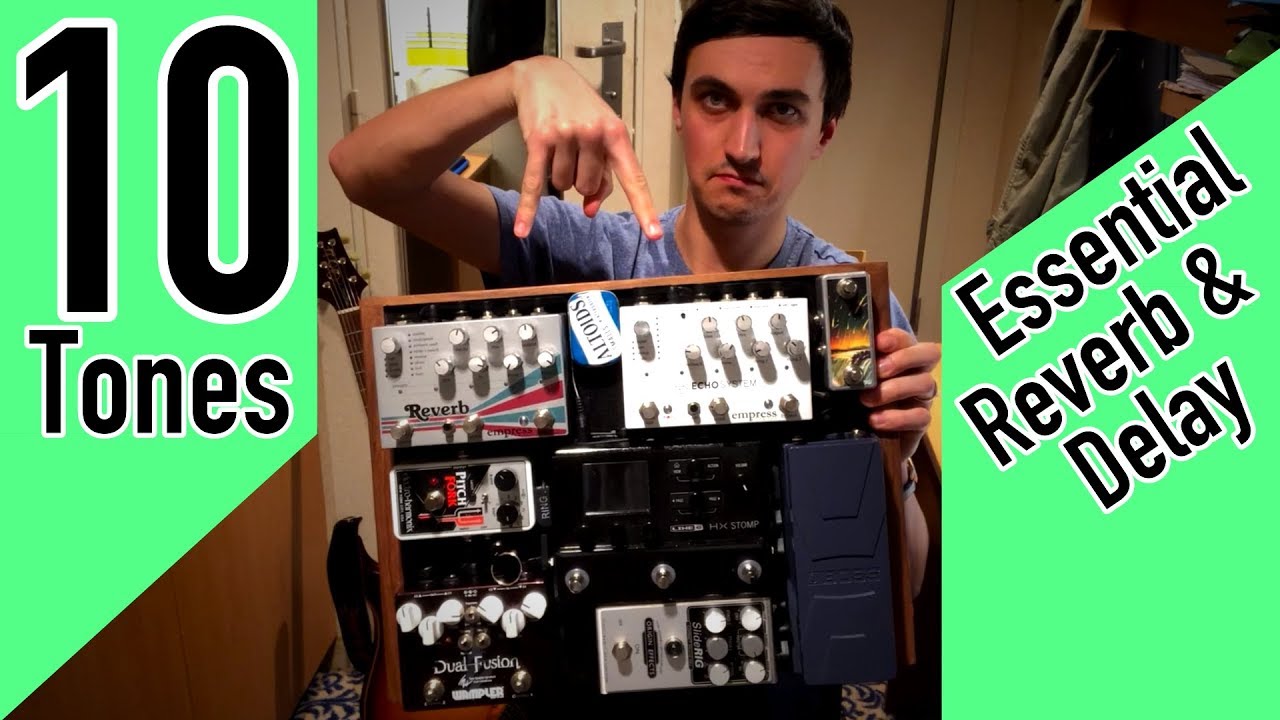 10 незаменимых звуков реверберации и задержки для гитаристов // Empress Echosystem & Reverb
