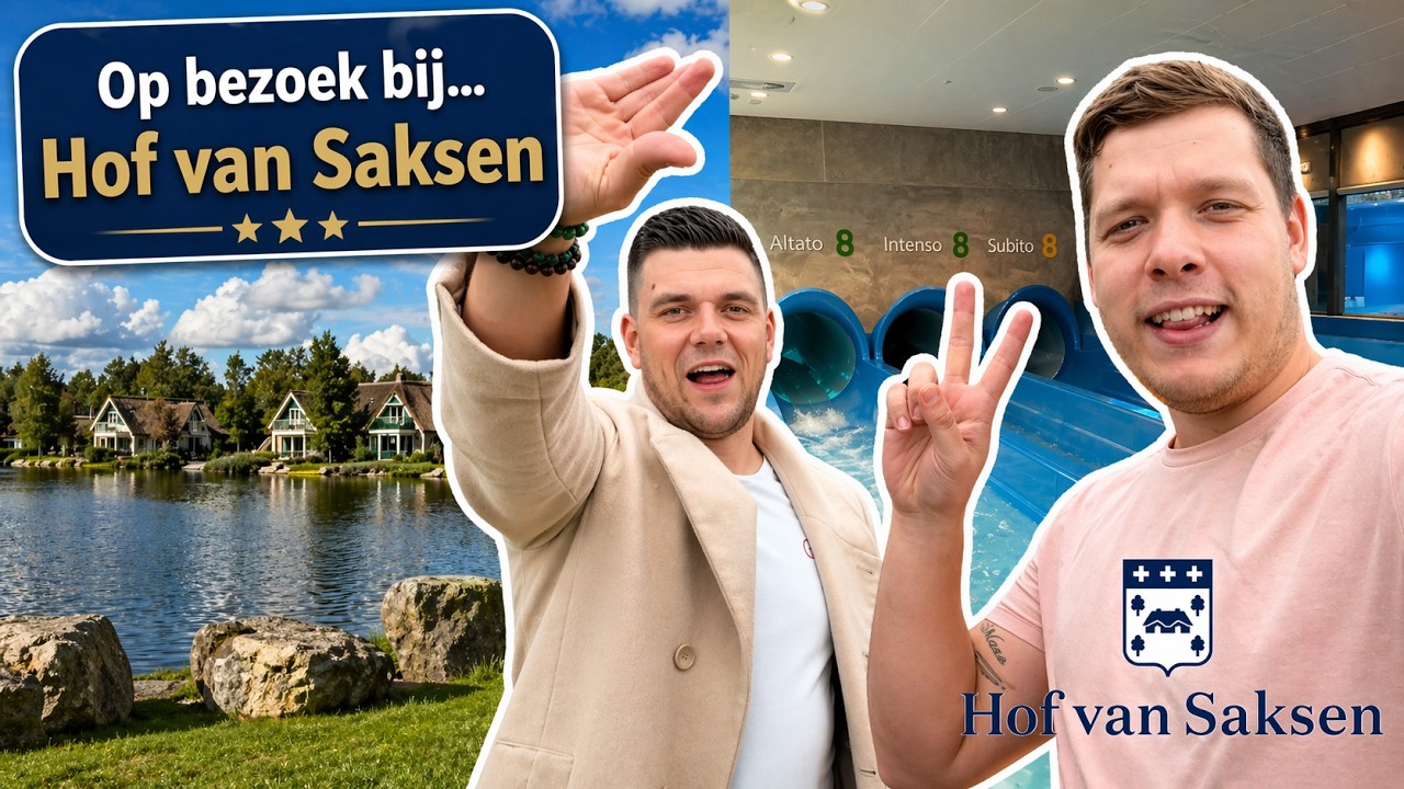 Een weekend naar HOF VAN SAKSEN & de opening van DE NIEUWSTE GLIJBAAN: SUBITO | VakantieGangers