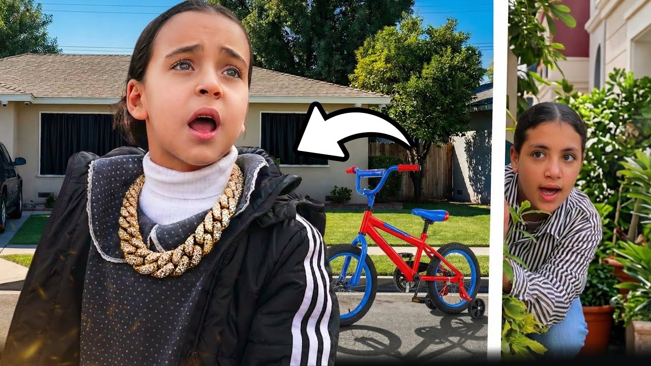 بنت صغيرة تنجح في خطتها - شوف حصل اية !!