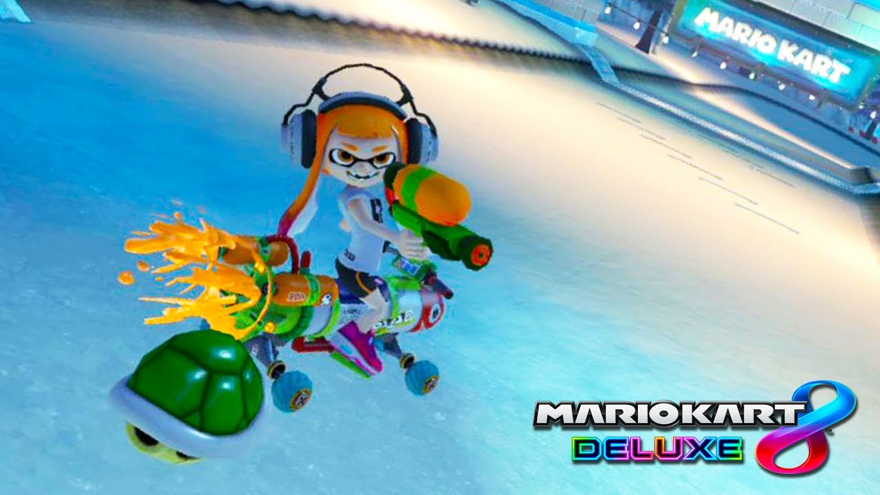 ¡PROBANDO LA COMBINACIÓN DE SPLATOON DE MARIO KART 8 DELUXE! | Nintendo Switch