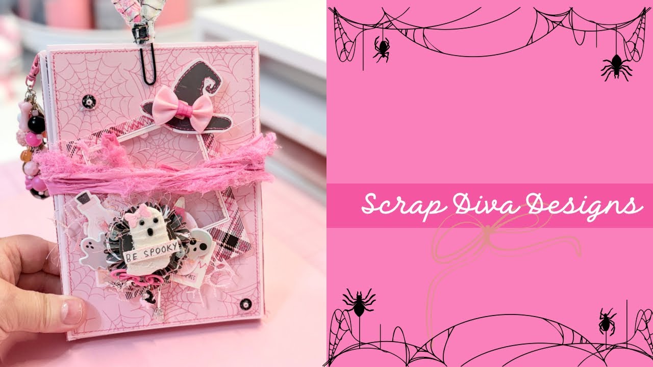 Spooky Cute 5x7 Folio Die Set from @ScrapDiva29 #scrapdivadesigns 