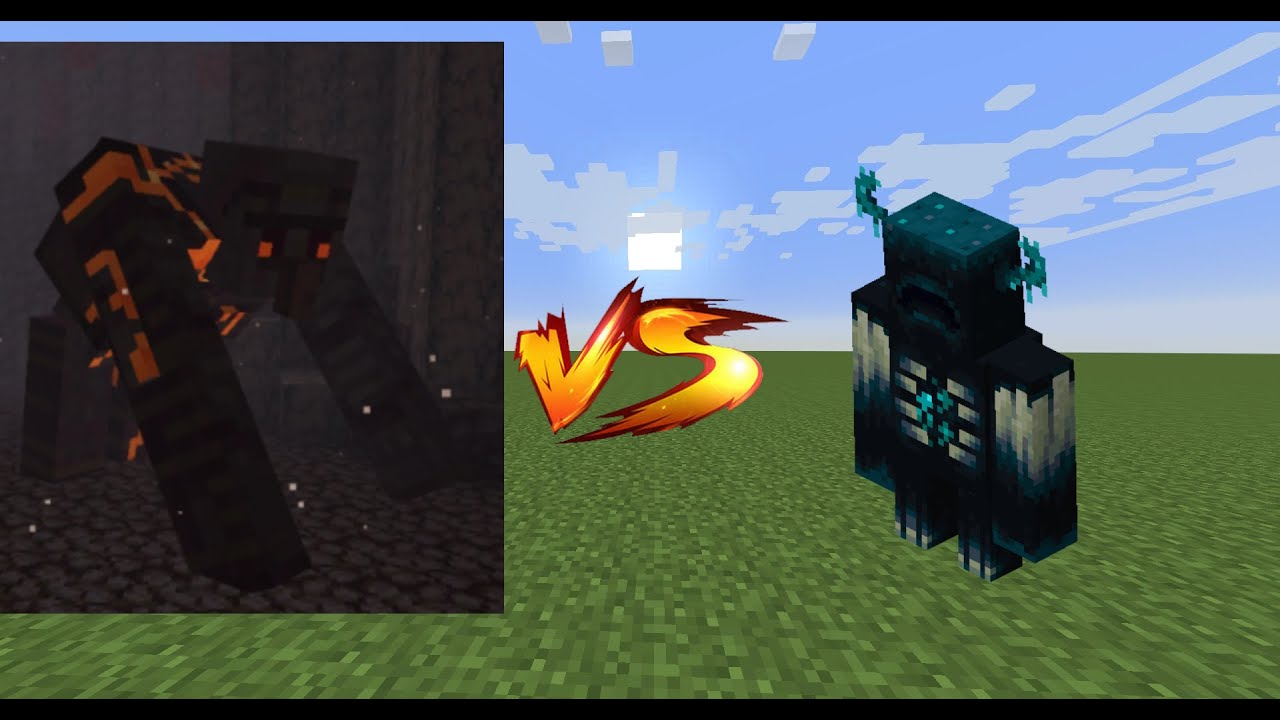 Blackstone Golem (AdventureZ) vs Warden | Minecraft Mob Battle