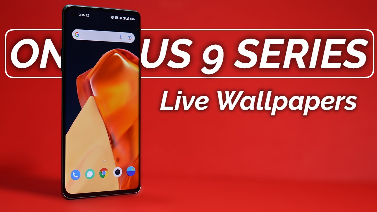 Get Official Stock Oneplus 9 Series Live Wallpapers on any Oneplus Device!!