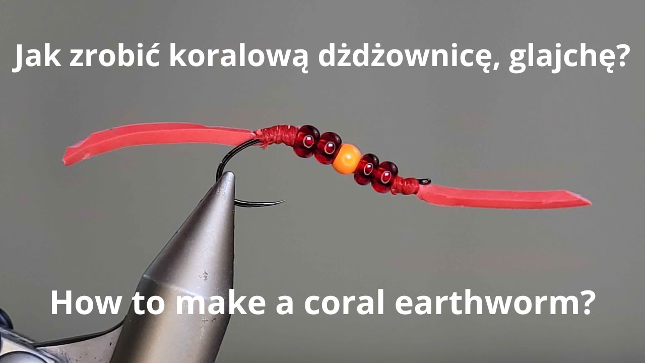 👉Jak zrobić koralową dżdżownicę Glajcha How to make a coral earthworm 👈