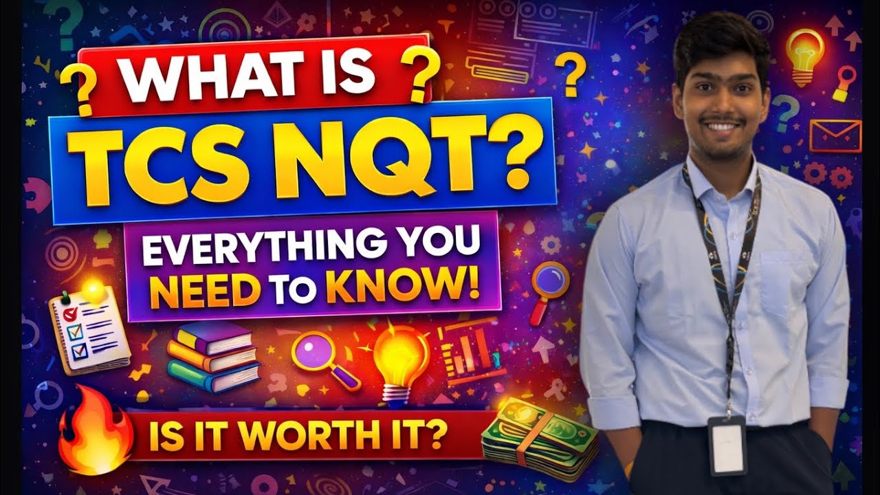 What is TCS NQT ? 🔥Watch this before giving TCS NQT | Complete Guide | Salary, Eligibility, Exam