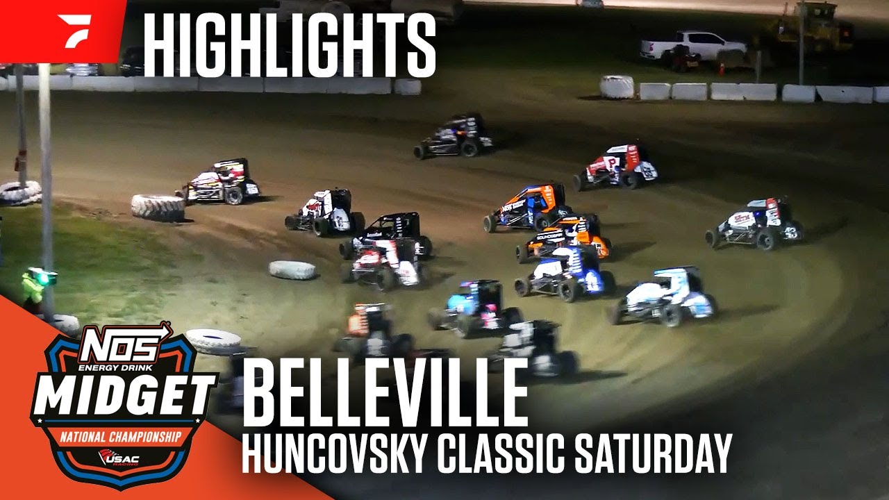 Saturday Night Feature | USAC Midgets at Belleville Short Track 5/17/25 | Highlights
