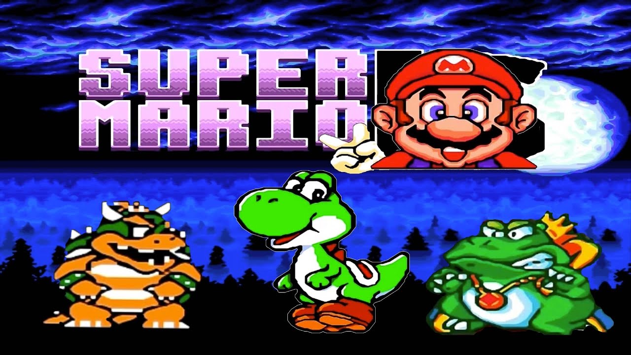 Super Mario 16: The Fall of Yoshi: Full Game Walkthrough
