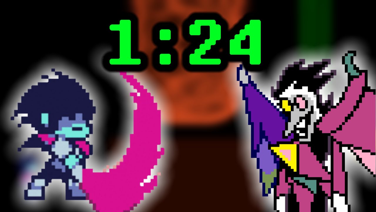 Spamton Neo Snowgrave Fight Speedrun 