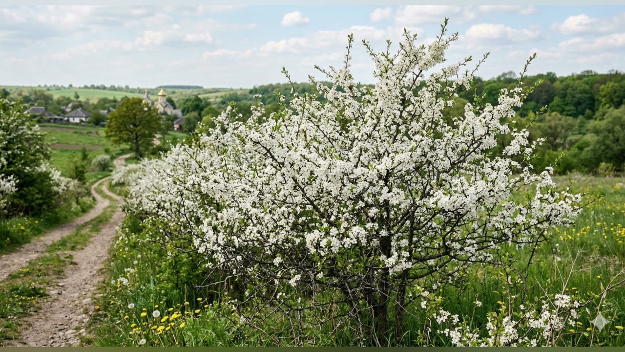 Цвіте терен - українська народна пісня 