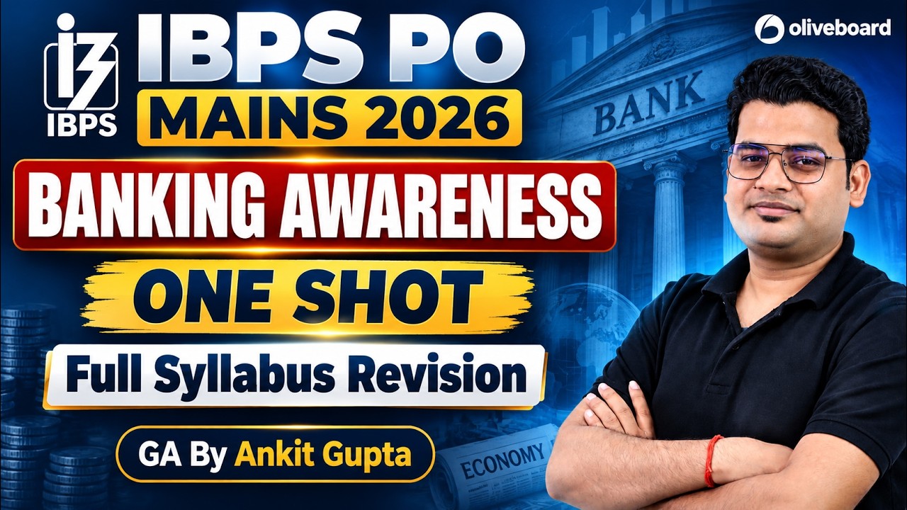 Banking Awareness | One Shot Full Syllabus Revision | IBPS PO Mains GA 2026 | GA by Ankit Gupta