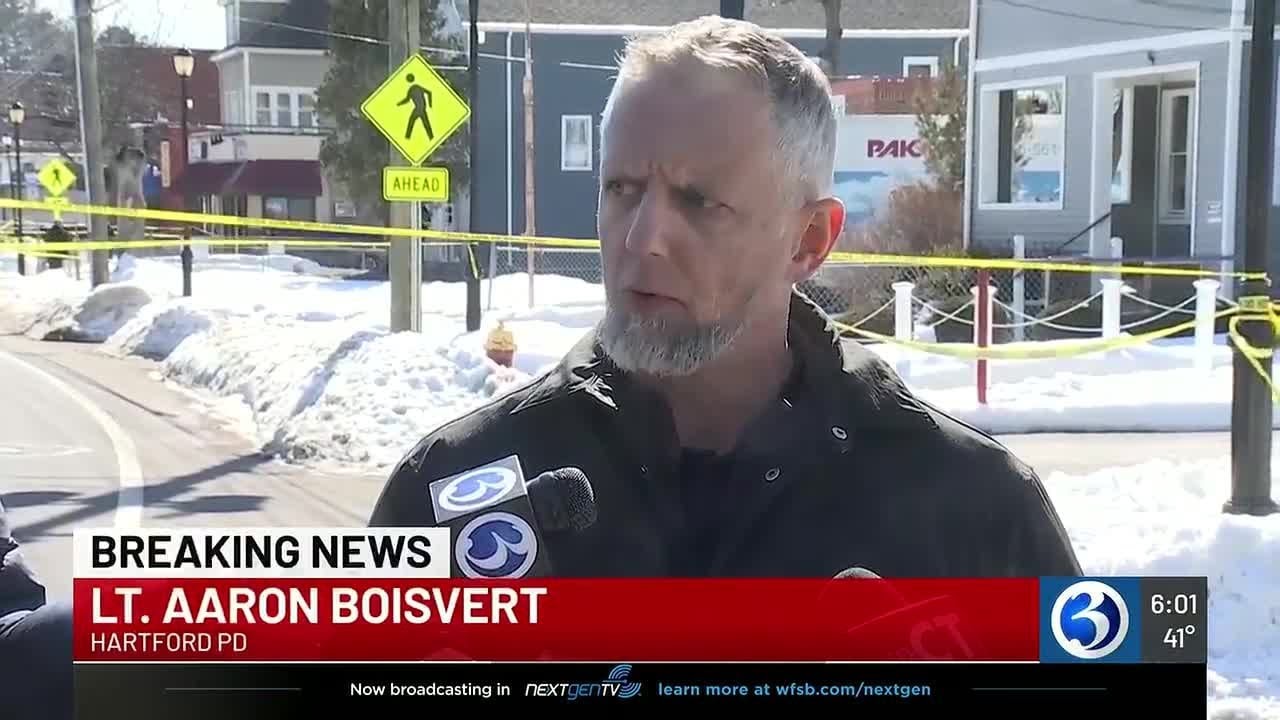 Man with a knife shot by Hartford police