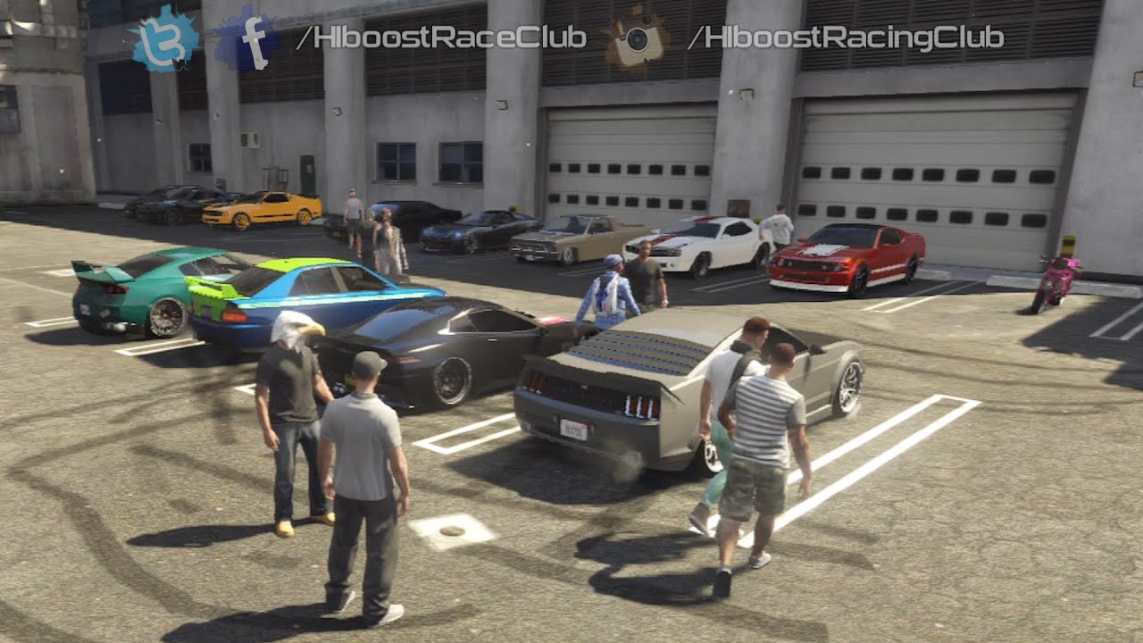 Grand Theft Auto V Online (PS3) | Street Car Meet Pt.11 | Blista Build, Drags, Highway Pulls & More