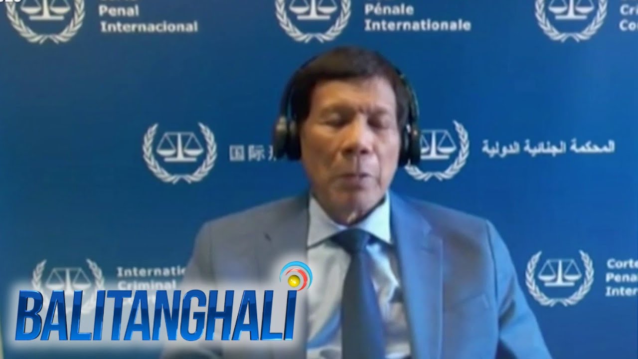 Confirmation of charges hearing vs. FPRRD, itinakda ng ICC Pre-trial Chamber I... | Balitanghali