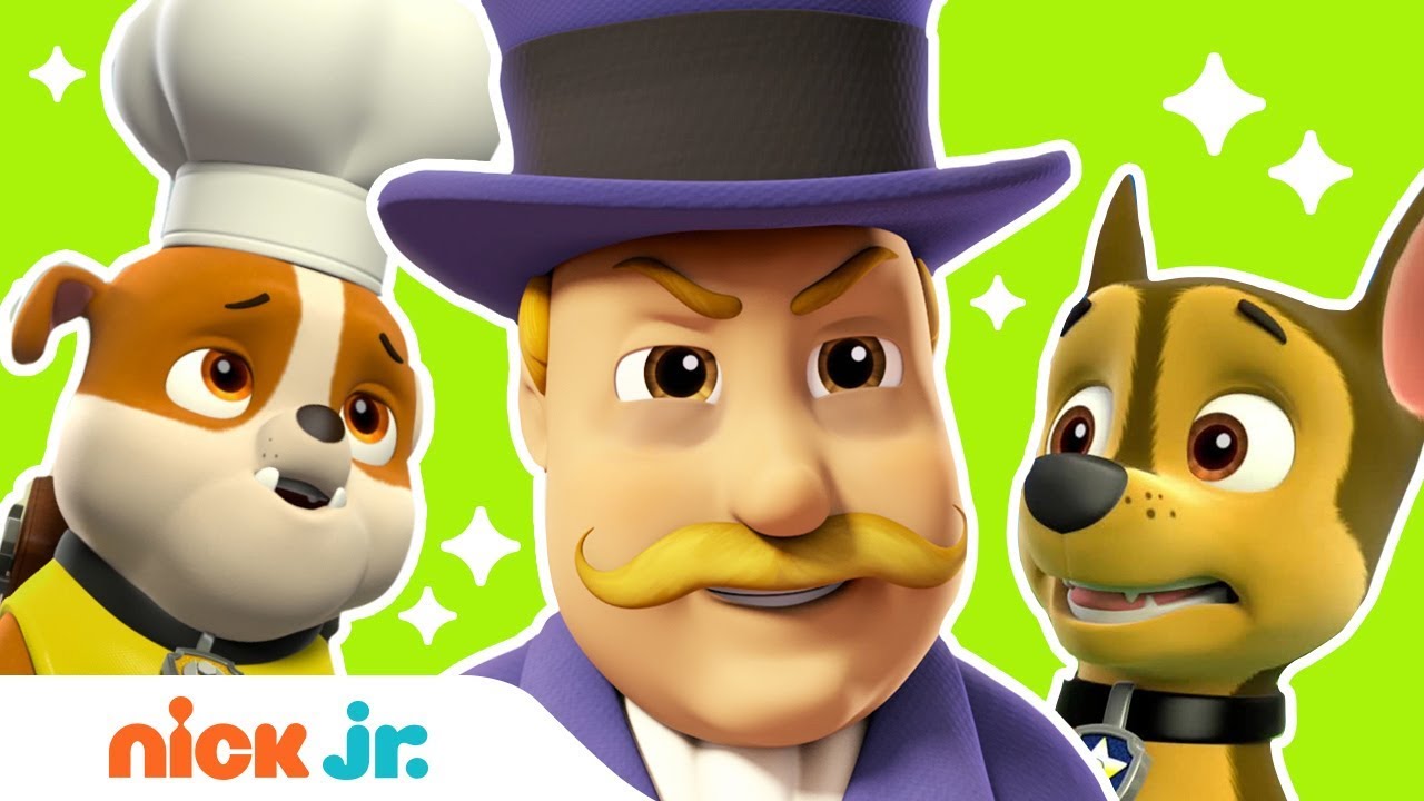 Villains Nursery Rhymes REMIX! 🎩 w/ PAW Patrol, Top Wing & More! | Stay Home #WithMe | Nick Jr.