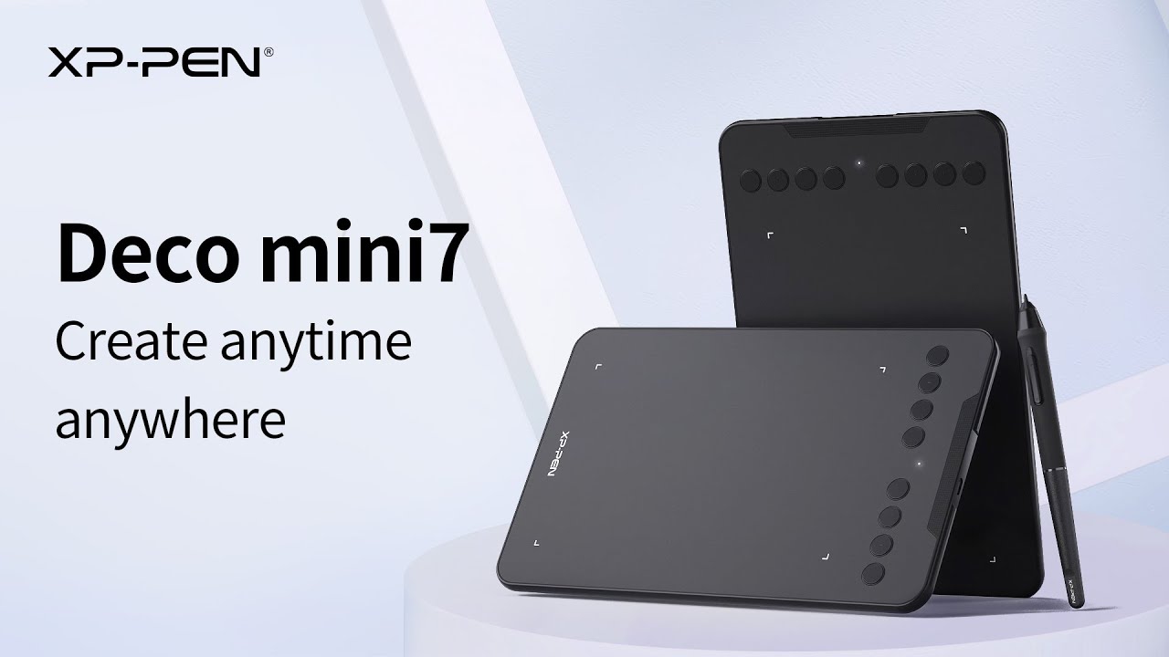 The Introduction to Deco mini7 Graphic Tablet  - Create anytime,anywhere