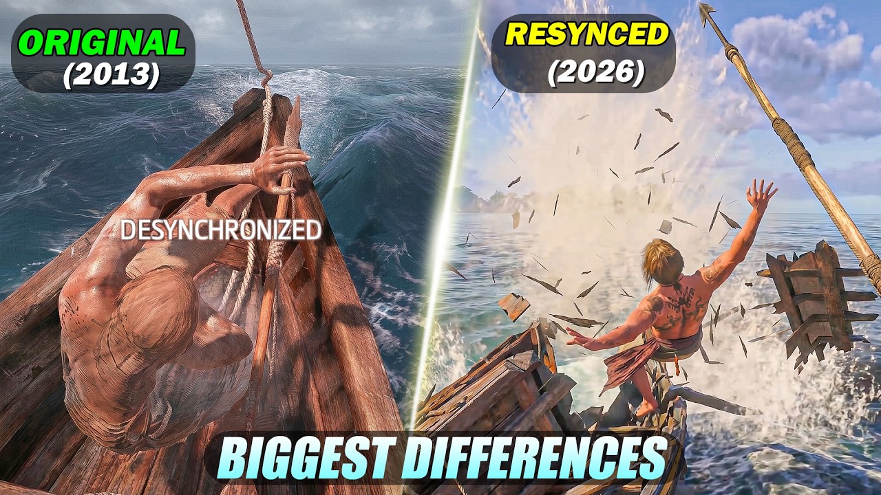 AC Black Flag Resynced vs Original &ndash; Biggest Differences 🏴&zwj;☠️