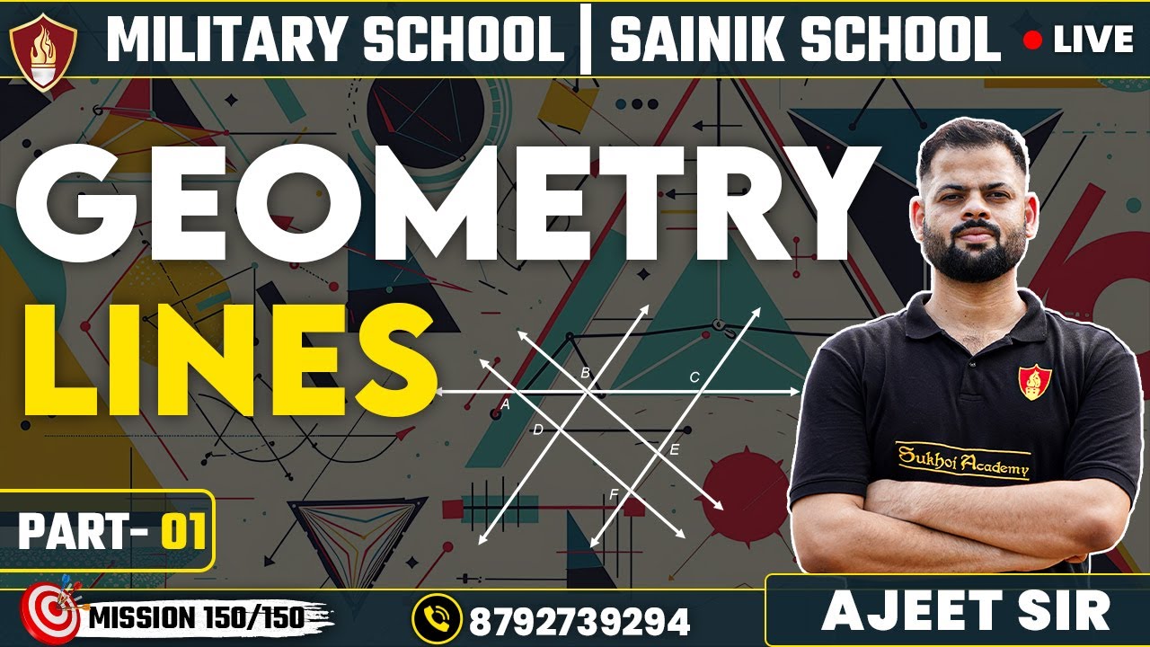 Geometry | Military School Class 6 | Sainik School Coaching Online | Military School Coaching