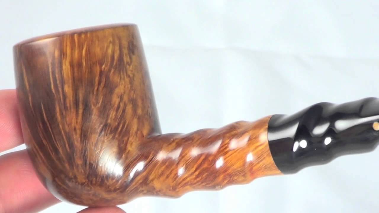 Radice Clear 0 Spiral Shank Billiard Style Smoking Pipe From PIPELIST.COM