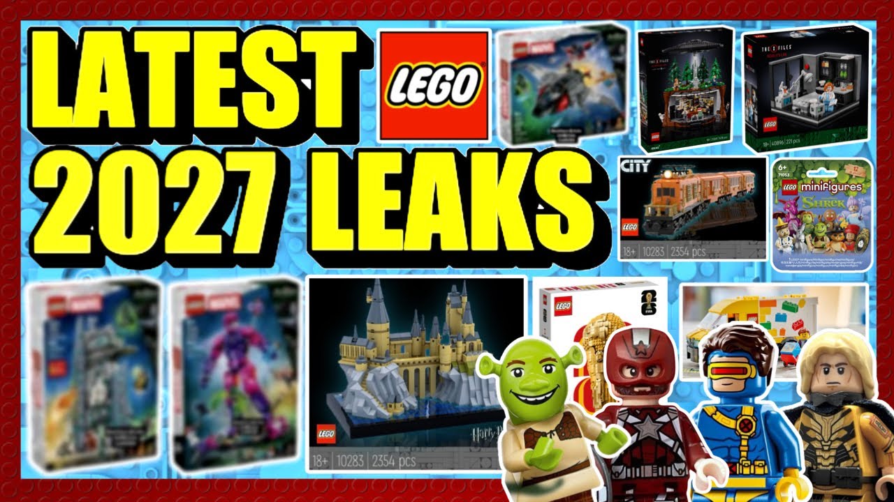 СУМАСШЕДШИЕ НОВЫЕ УТЕЧКИ ИНФОРМАЦИИ О LEGO! Фотографии Судного дня, Шрек, идеи, город и многое др...