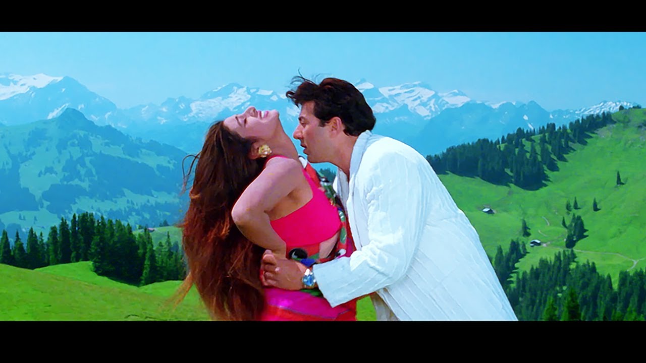 4K VIDEO Song Kuku Kuru Kuku Kuru Sun Zara | Kumar Sanu Alka Yagnik 90s Hits | Sunny Deol & Tabu