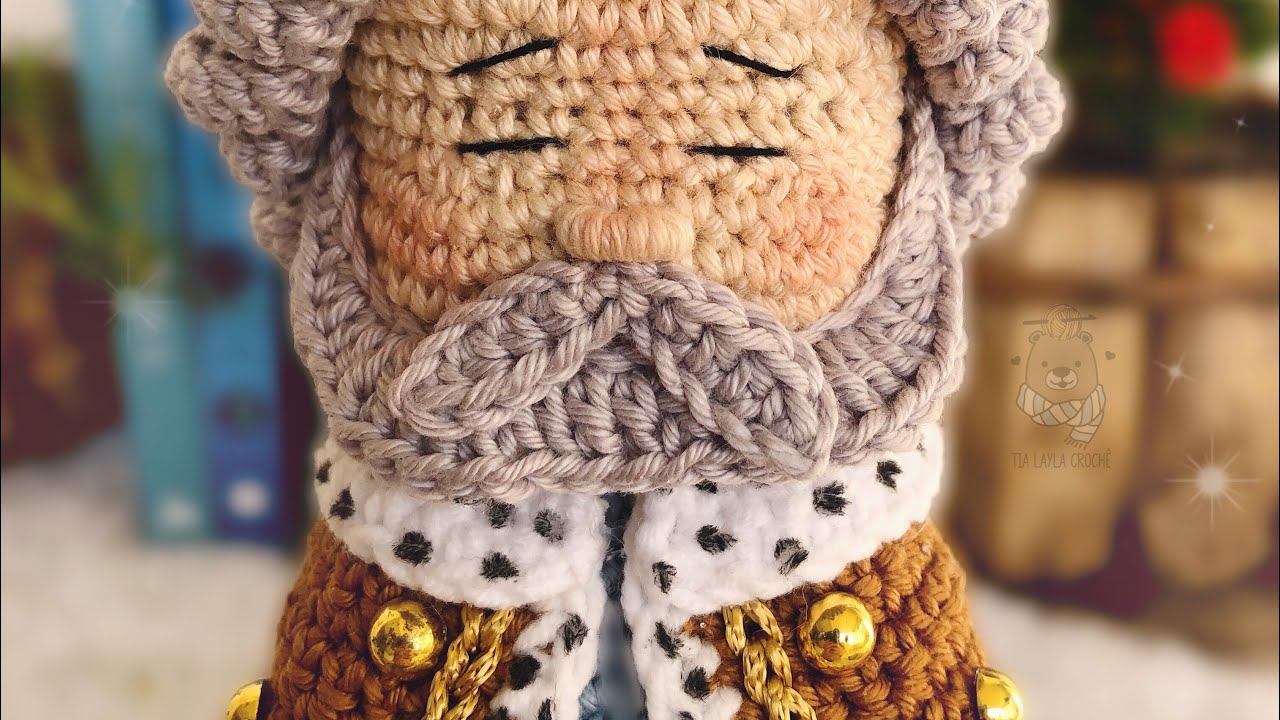 Reis Magos amigurumi - Belchior