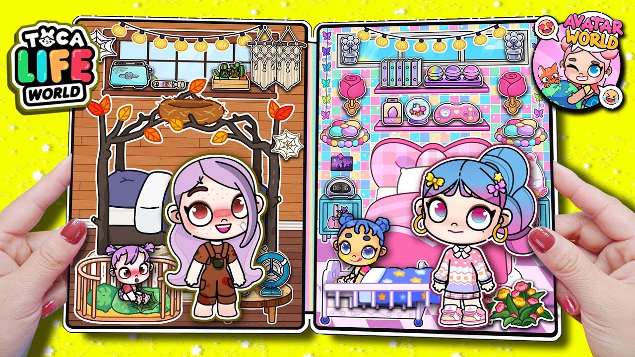 Candy Home Quiet Book#200 - Rich family and poor family