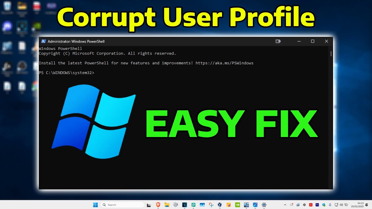How To Fix Corrupt User Profile in Windows 11