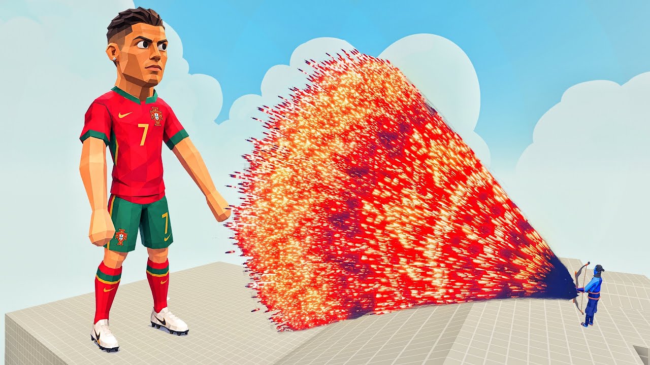 RONALDO vs EVERY GOD - Totally Accurate Battle Simulator TABS