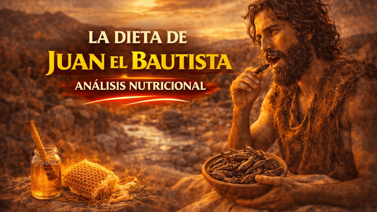 La Dieta de Juan el Bautista: ¿Por qué comía langostas y miel silvestre? (Análisis Nutricional)