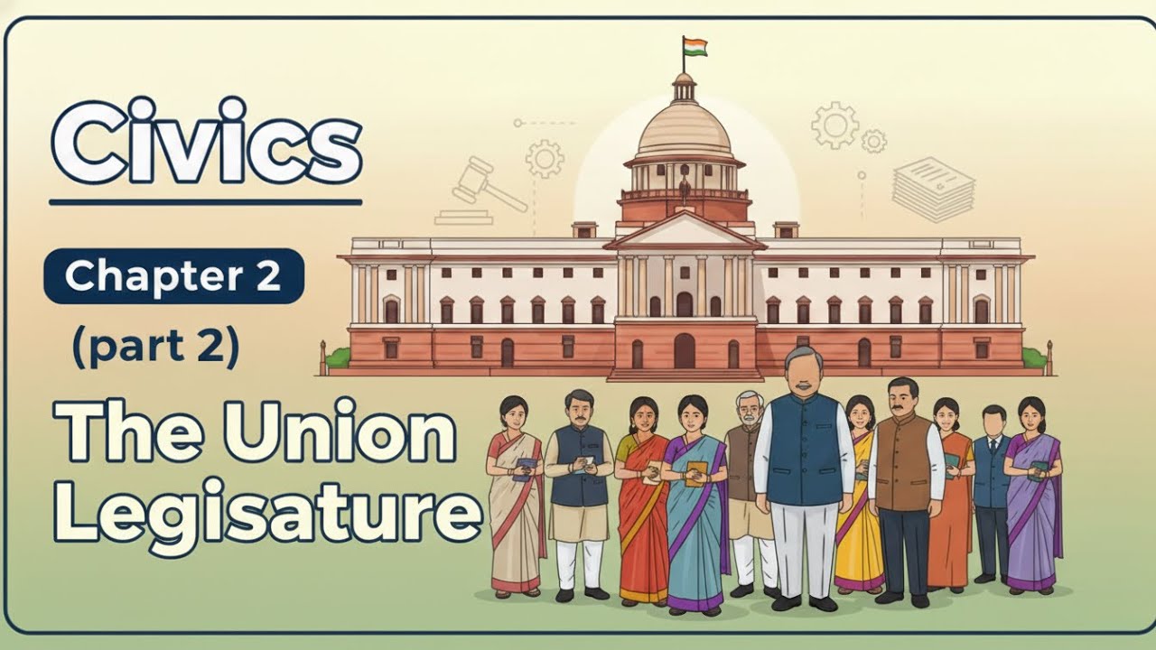 Civics Class 8 ICSE | Chapter 2 – The Union Executive | Full Explanation