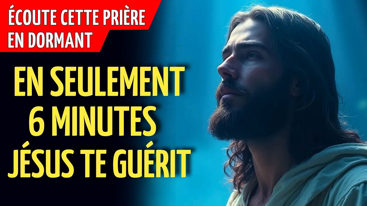 LA GUÉRISON QUI COULE DES MAINS DE JÉSUS, LE MÉDECIN DES MÉDECINS | Prière À Écouter En Dormant