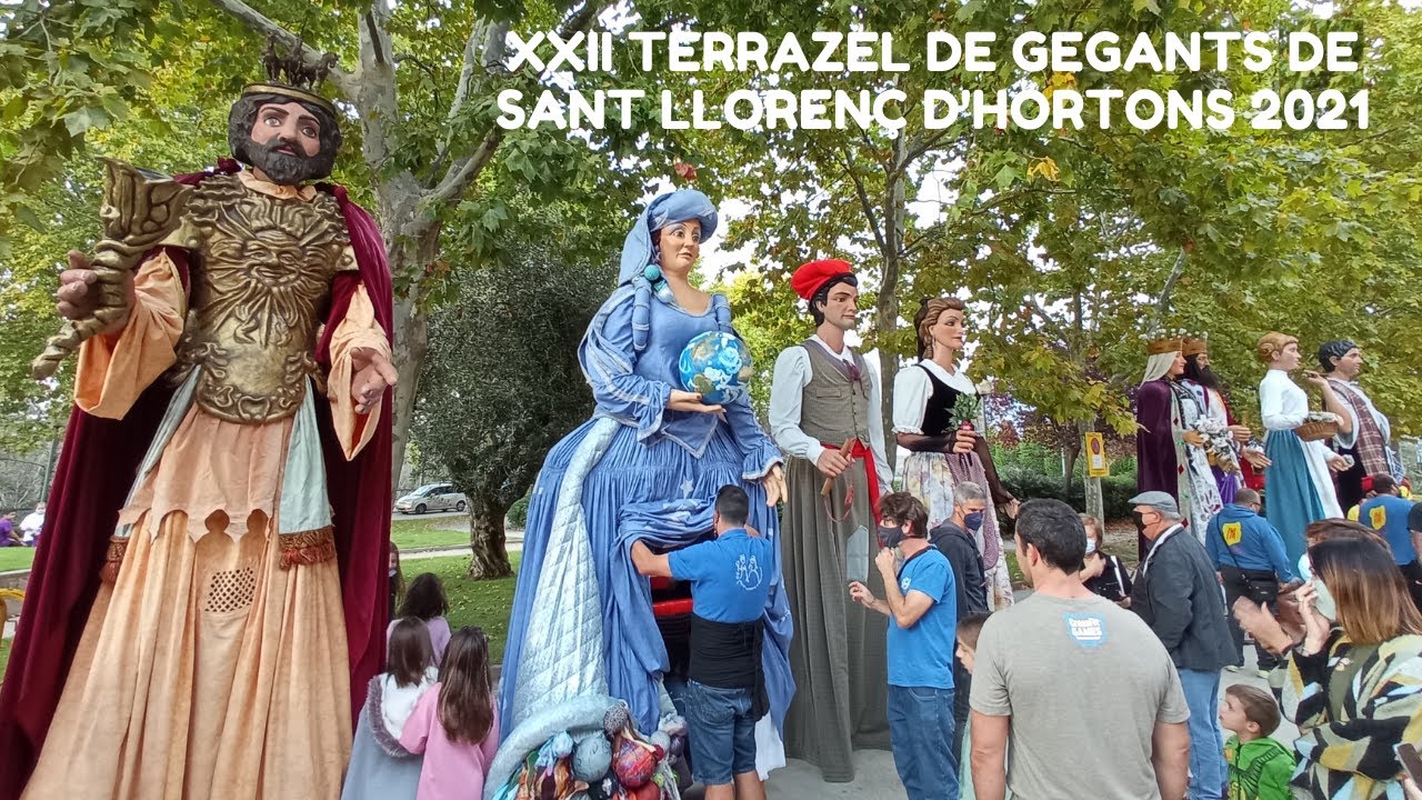 XXII Terrazel de gegants de Sant Llorenç d'Hortons (16/10/2021)