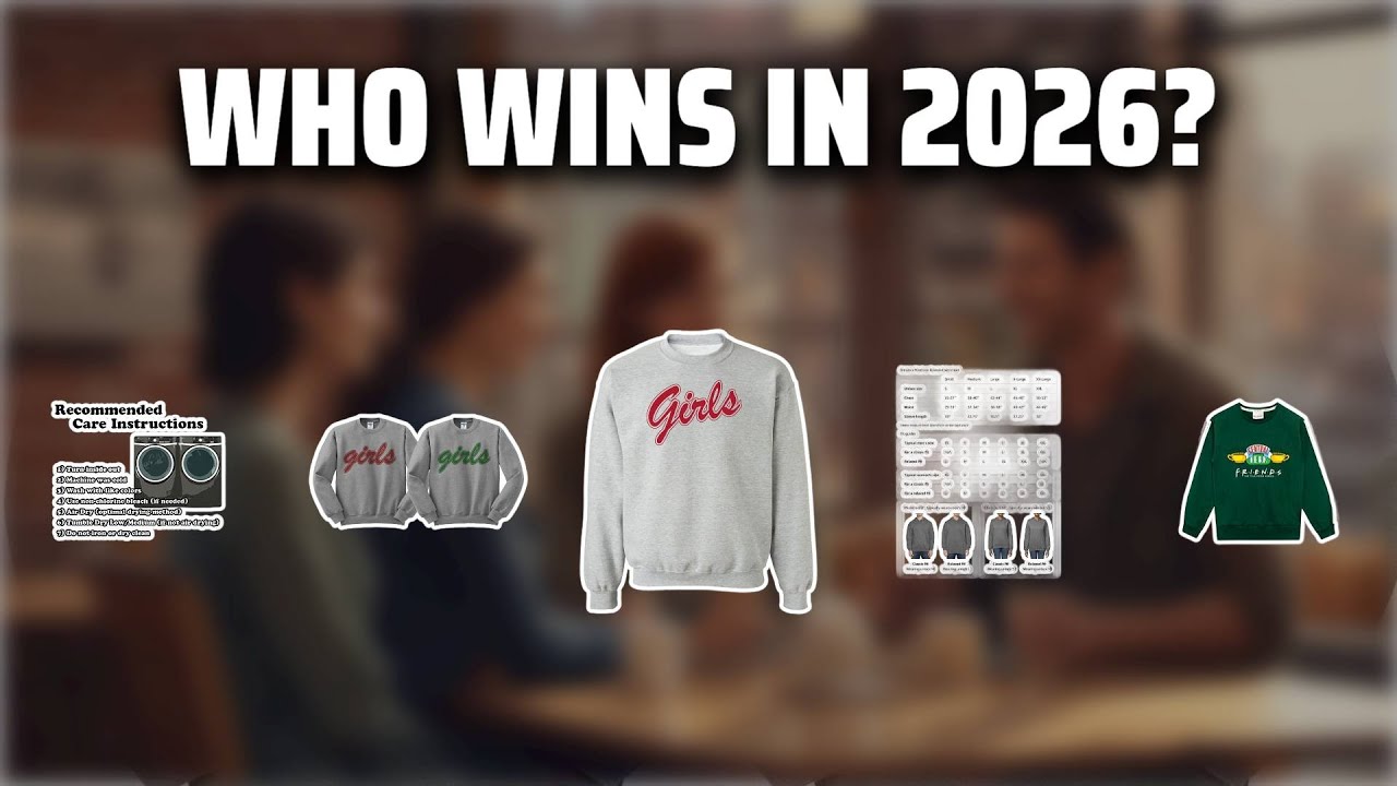 The Top 5 Best Friends Sweatshirt in 2026 - Must Watch Before Buying!