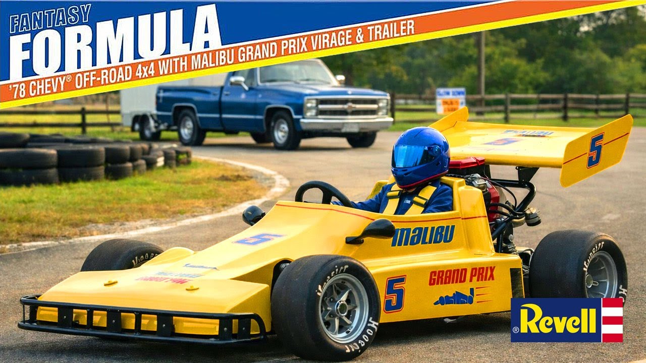 Revell Fantasy Formula Malibu Unboxing: Detailed Look!