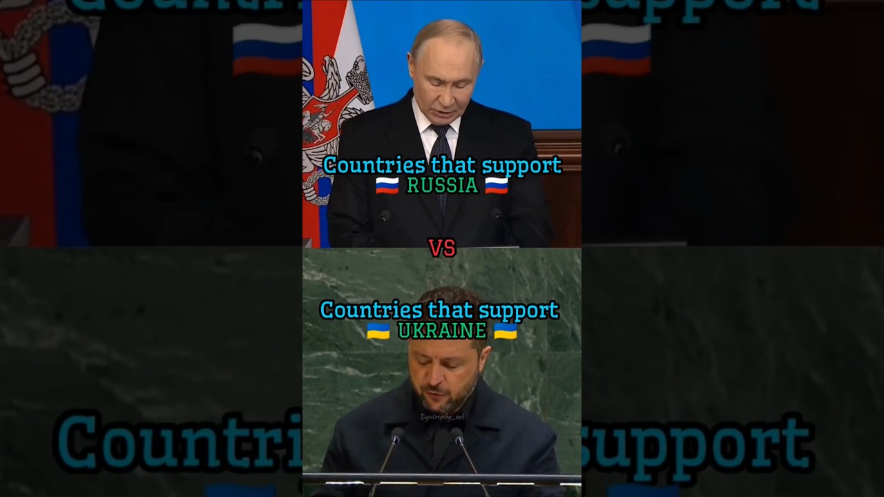 countries that support russia vs countries that support ukraine#shorts#viral shorts