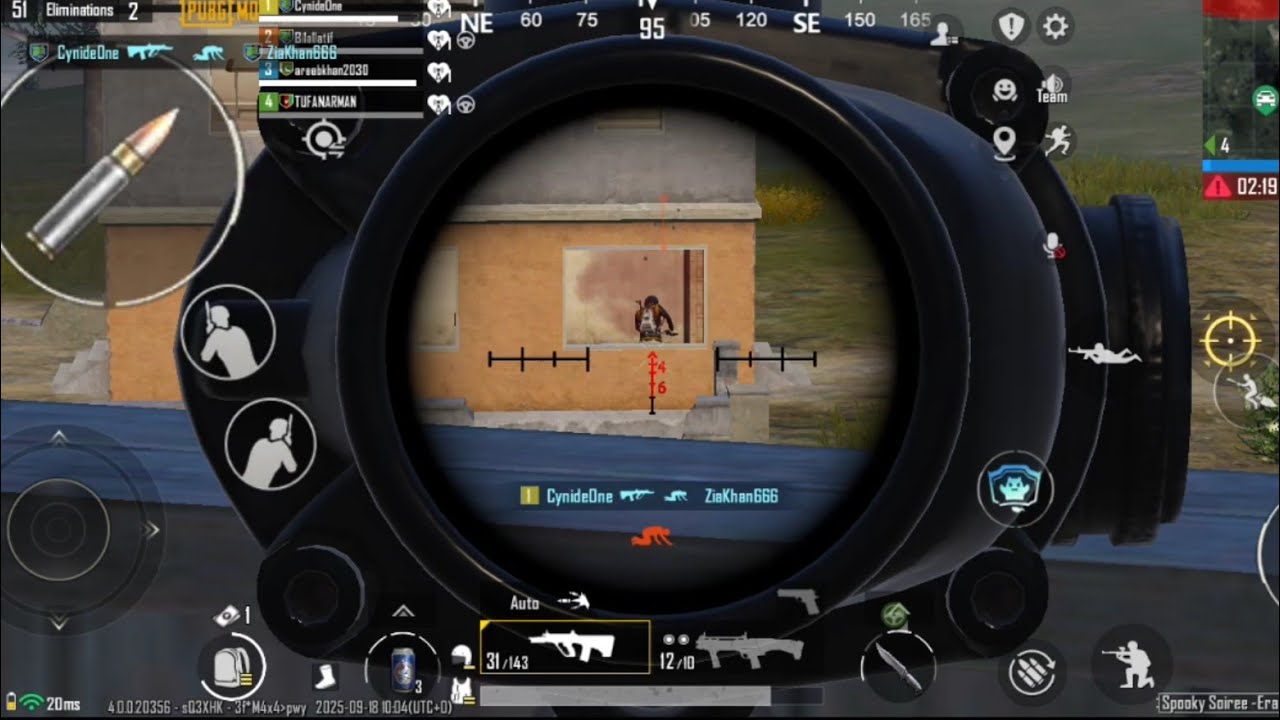 14/98 with 3 Kills | MVP Spooky Soiree | PUBG Mobile Gameplay Unedited 2025-09-18-14-55-22