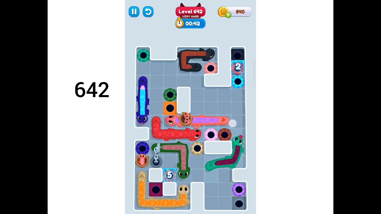 Gecko Out Level 642 Walkthrough