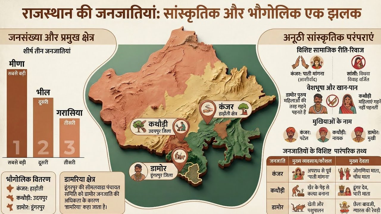 राजस्थान की जनजातीय संस्कृति | Rajasthan Tribal Heritage | Rajasthan GK | RPSC | REET | Patwar
