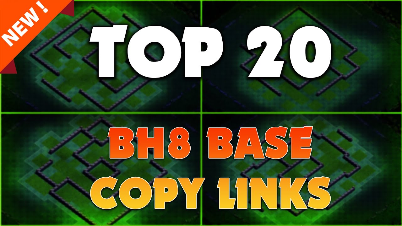 BH8 BASE Link 2022!! BEST Builder Hall 8 Base Anti 2 Star & 3 Star | Clash of Clans