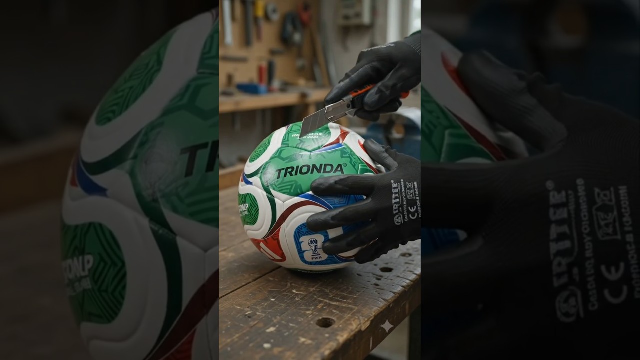 Inside the 2026 World Cup Ball! ⚽️ Exploding the Adidas Trionda!