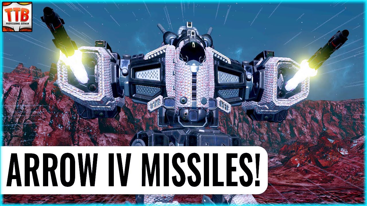 Insane 1750m Range On My ARROW IV Missiles! - German Mechgineering #1407 MWO