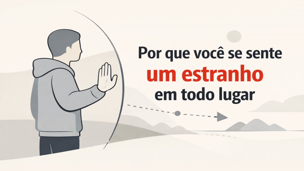 Por que você se sente um estranho em todo lugar