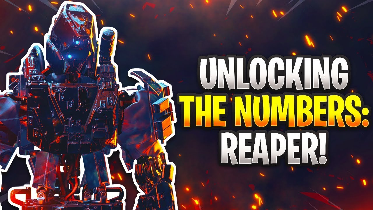 HOW TO UNLOCK THE NUMBERS OUTFITS IN BLACK OPS 4: REAPER NUMBERS OUTFIT EASY UNLOCK (COD BO4)