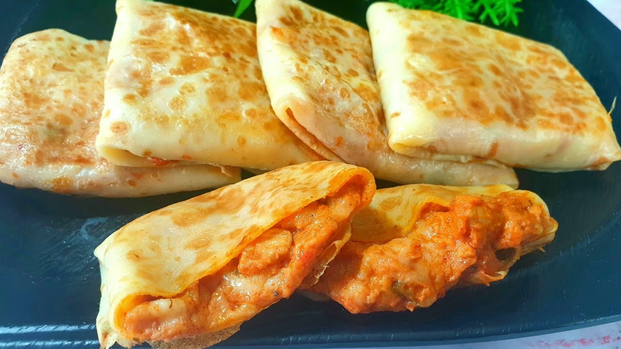 Butter Chicken Crepes Recipe | Cooking with Benazir