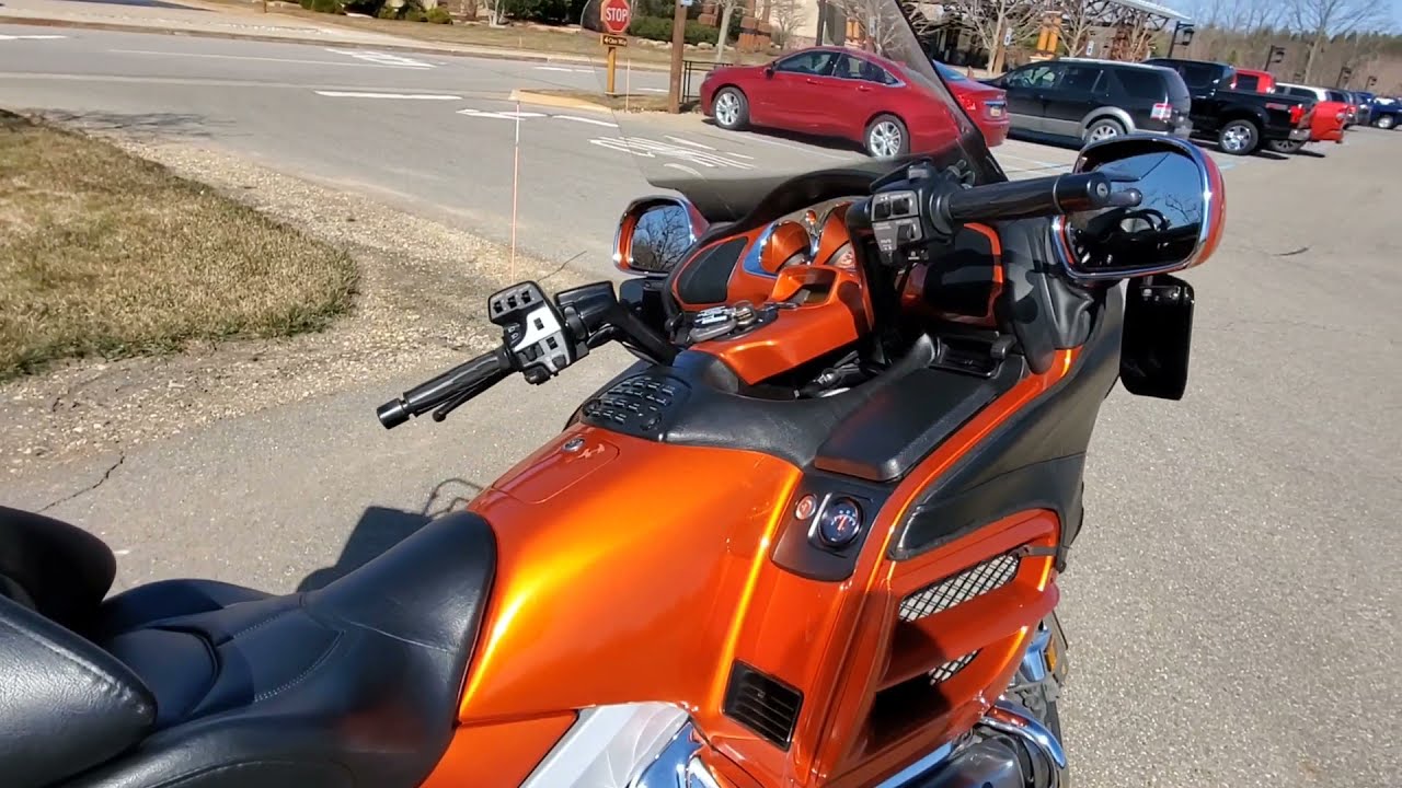 Gold Wing GL1800 Anti-Dive Device  Deactivated, Stiff Ride.